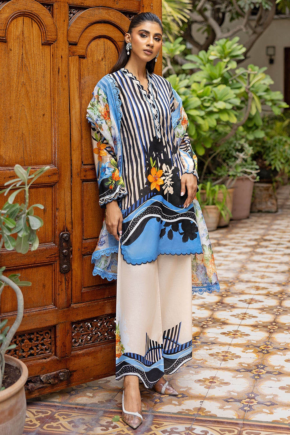 Gul Ahmed | Festive Capsule 25 | PC-52002 by Gul Ahmed - Designer Dress - Type: Ladies Clothes - Available at Libayah - 100% Original