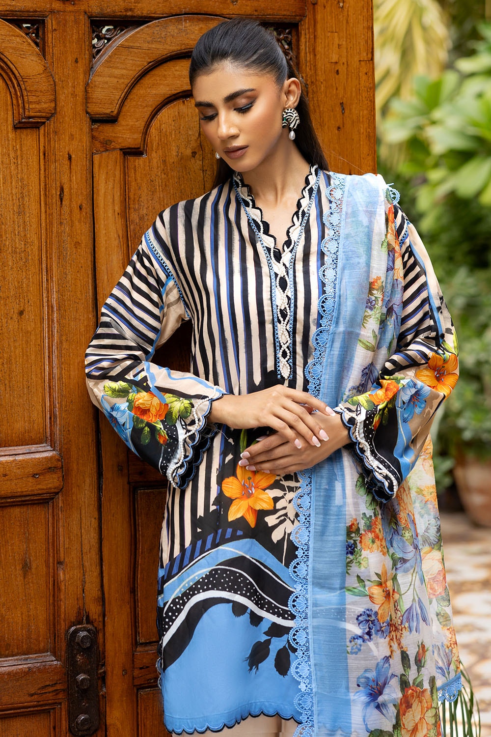 Gul Ahmed | Festive Capsule 25 | PC-52002 by Gul Ahmed - Designer Dress - Type: Ladies Clothes - Available at Libayah - 100% Original