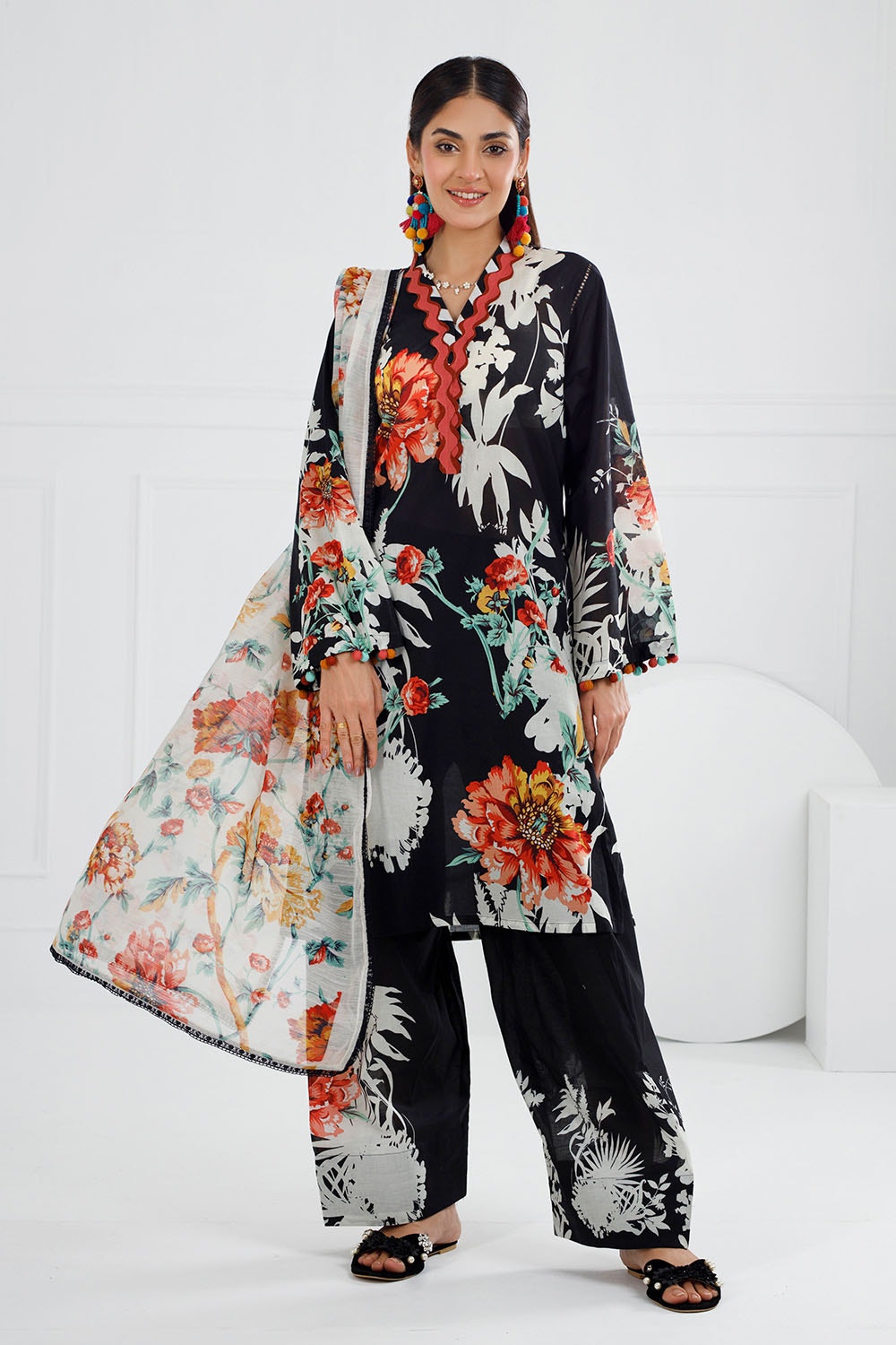 Gul Ahmed | Festive Capsule 25 | by Gul Ahmed - Designer Dress - Type: Ladies Clothes - Available at Libayah - 100% Original