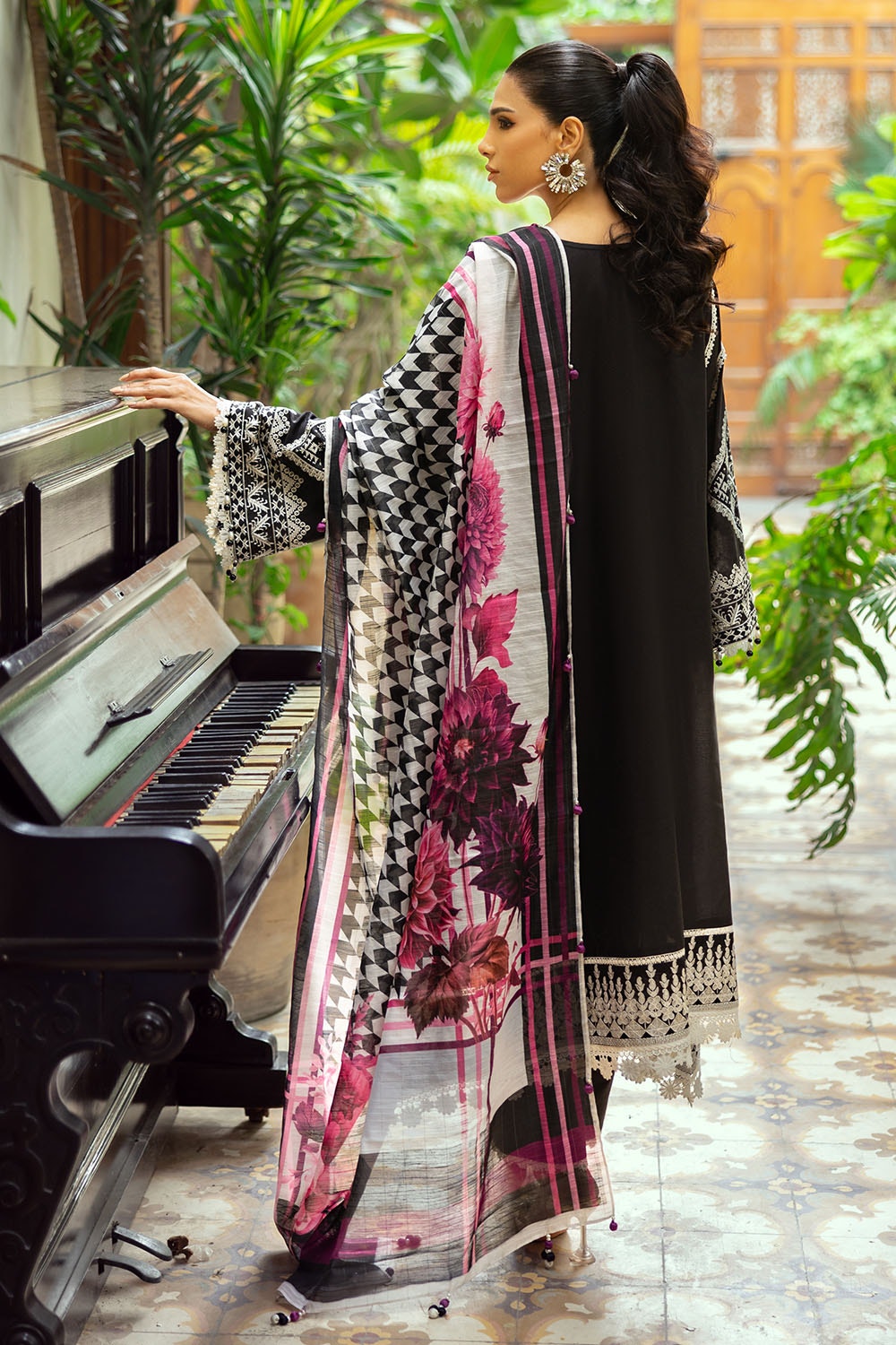 Gul Ahmed | Festive Capsule 25 | SP-52043 by Gul Ahmed - Designer Dress - Type: Ladies Clothes - Available at Libayah - 100% Original
