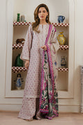 Cross Stitch | Daily Wear 25 | LILAC HORIZON-3 PC by Cross Stitch - Designer Dress - Type: Ladies Clothes - Available at Libayah - 100% Original