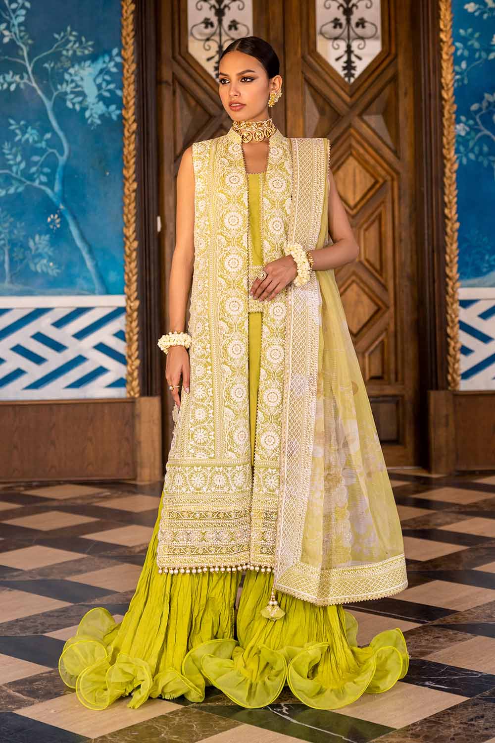 Gul Ahmed | Wedding Collection 24 | PRW-32044 by Gul Ahmed - Designer Dress - Type: Ladies Clothes - Available at Libayah - 100% Original