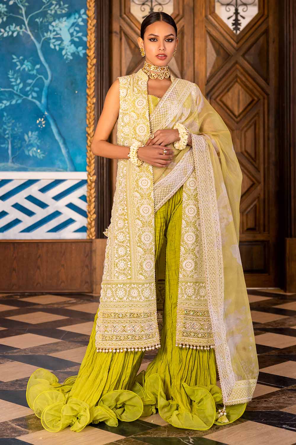 Gul Ahmed | Wedding Collection 24 | PRW-32044 by Gul Ahmed - Designer Dress - Type: Ladies Clothes - Available at Libayah - 100% Original