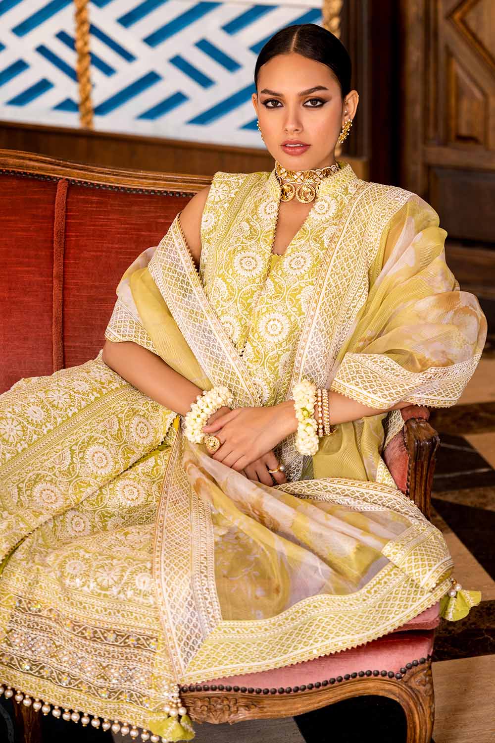Gul Ahmed | Wedding Collection 24 | PRW-32044 by Gul Ahmed - Designer Dress - Type: Ladies Clothes - Available at Libayah - 100% Original