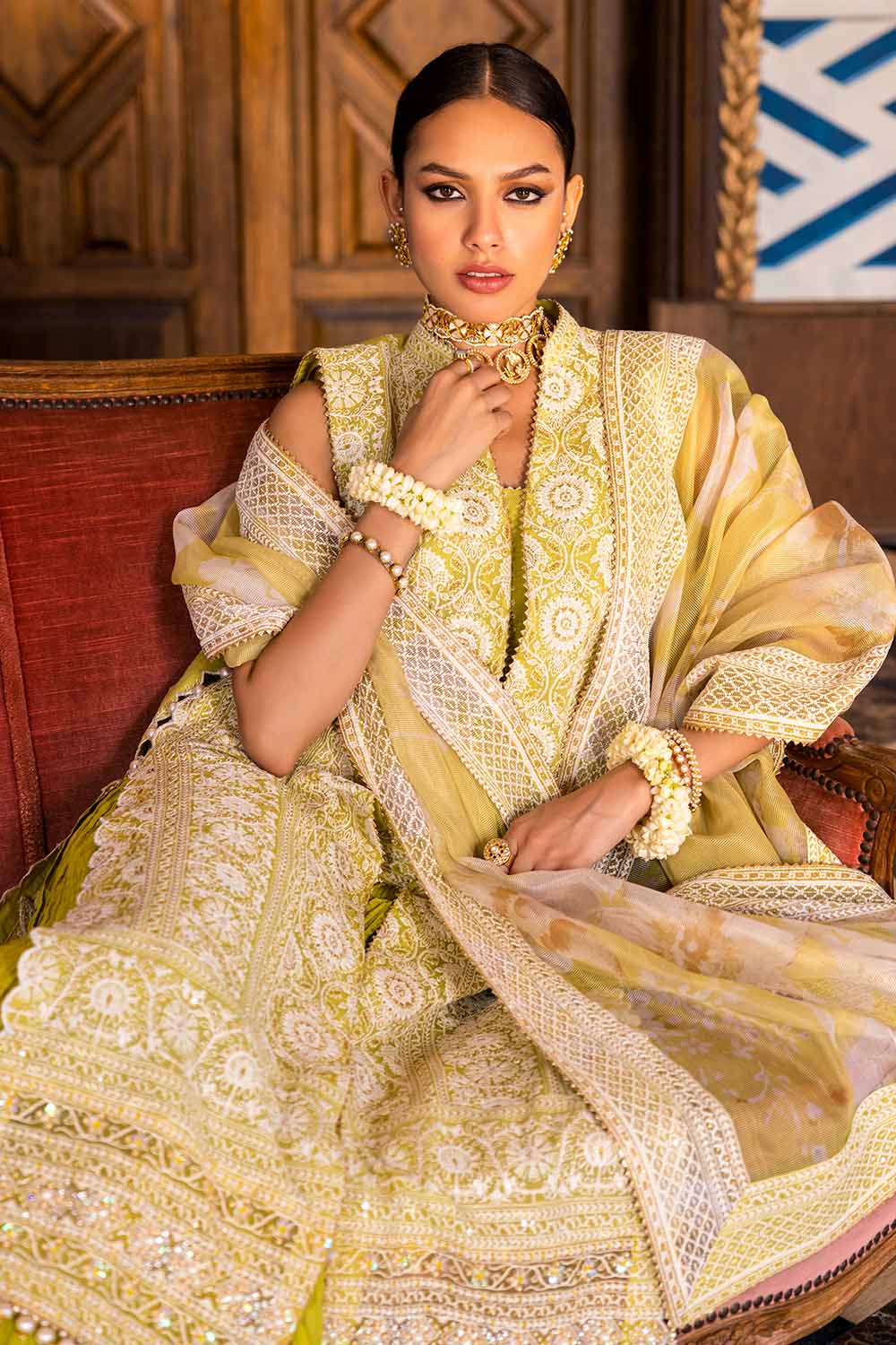 Gul Ahmed | Wedding Collection 24 | PRW-32044 by Gul Ahmed - Designer Dress - Type: Ladies Clothes - Available at Libayah - 100% Original