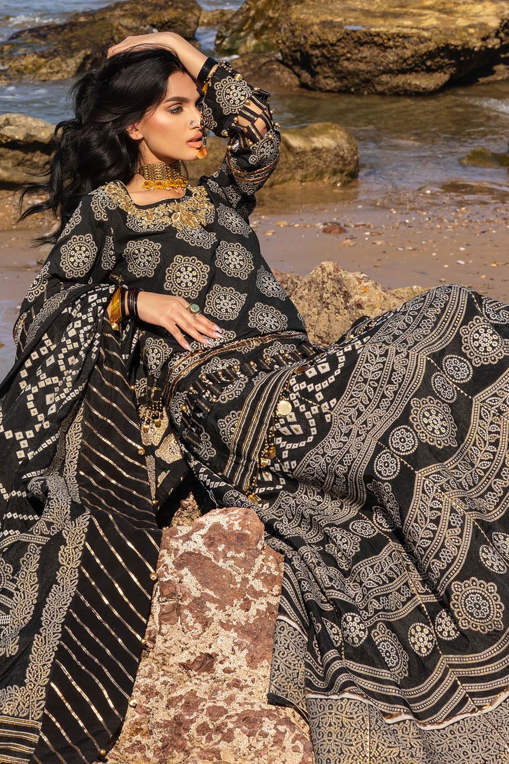 Gul Ahmed | Chunri Lawn 25 | PRW-32083 by Gul Ahmed - Designer Dress - Type: Ladies Clothes - Available at Libayah - 100% Original