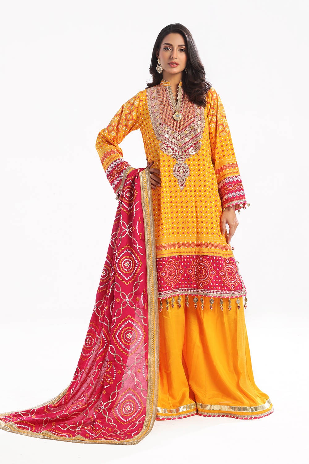 Gul Ahmed | Chunri Lawn 25 | PRW-42006 by Gul Ahmed - Designer Dress - Type: Ladies Clothes - Available at Libayah - 100% Original
