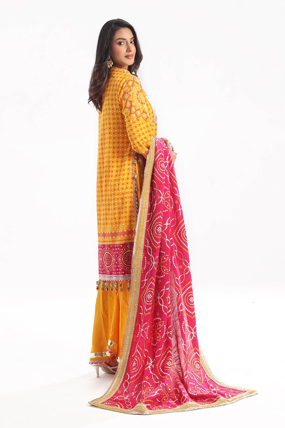 Gul Ahmed | Chunri Lawn 25 | PRW-42006 by Gul Ahmed - Designer Dress - Type: Ladies Clothes - Available at Libayah - 100% Original