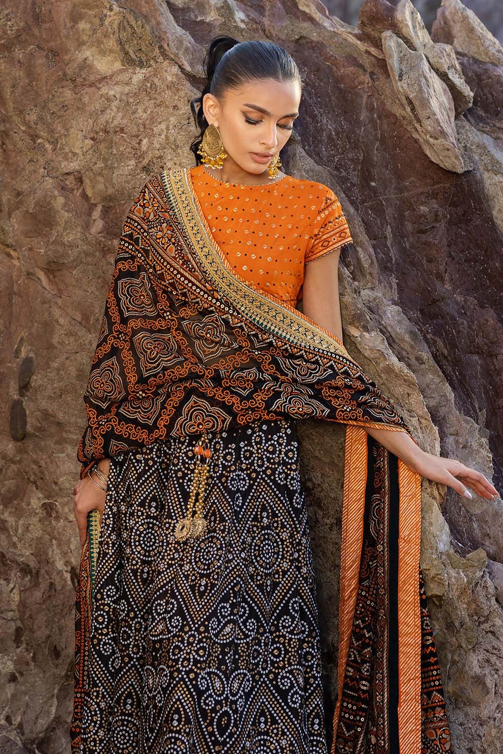 Gul Ahmed | Chunri Lawn 25 | PRW-52022 by Gul Ahmed - Designer Dress - Type: Ladies Clothes - Available at Libayah - 100% Original