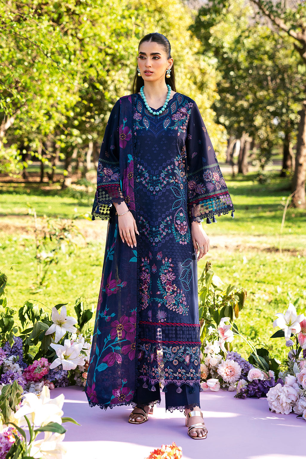 Ramsha | Riwayat Lawn Collection | Y-1307 by Ramsha - Designer Dress - Type: Ladies Clothes - Available at Libayah - 100% Original