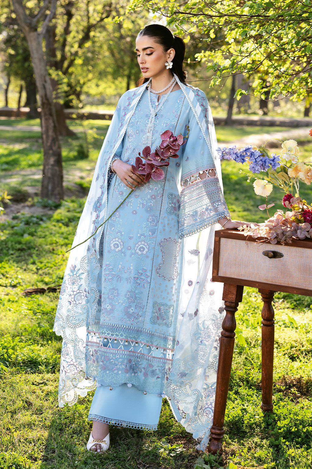 Ramsha | Riwayat Lawn Collection | Y-1306 by Ramsha - Designer Dress - Type: Ladies Clothes - Available at Libayah - 100% Original