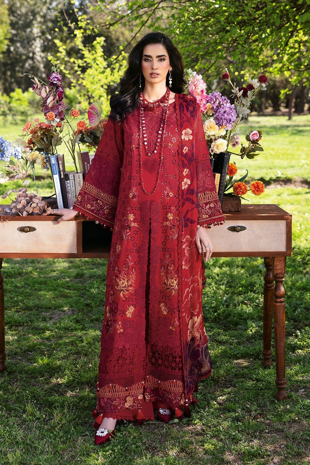 Ramsha | Riwayat Lawn Collection | Y-1309 by Ramsha - Designer Dress - Type: Ladies Clothes - Available at Libayah - 100% Original