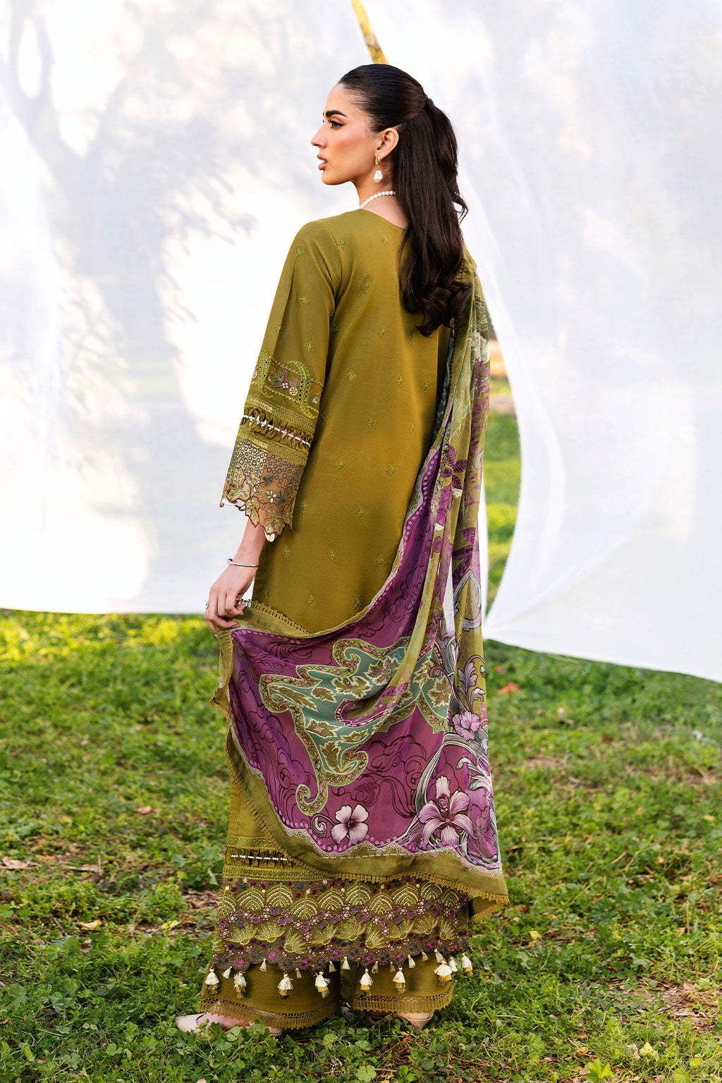 Ramsha | Riwayat Lawn Collection | Y-1303 by Ramsha - Designer Dress - Type: Ladies Clothes - Available at Libayah - 100% Original
