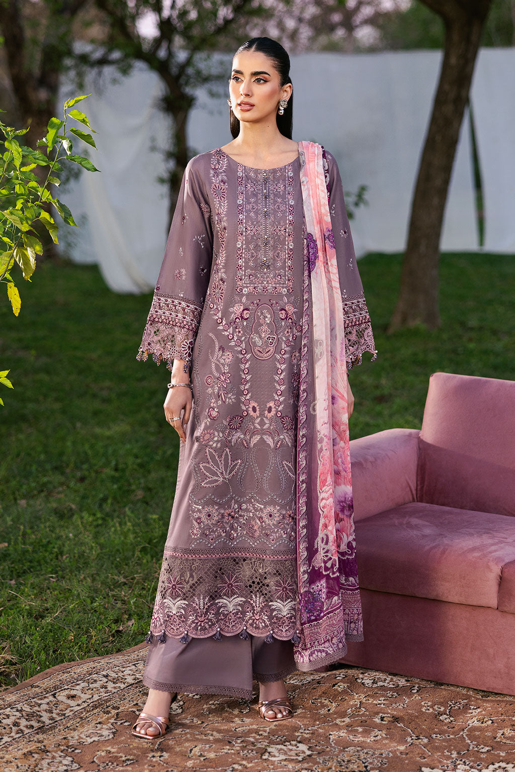 Ramsha | Riwayat Lawn Collection | Y-1310 by Ramsha - Designer Dress - Type: Ladies Clothes - Available at Libayah - 100% Original