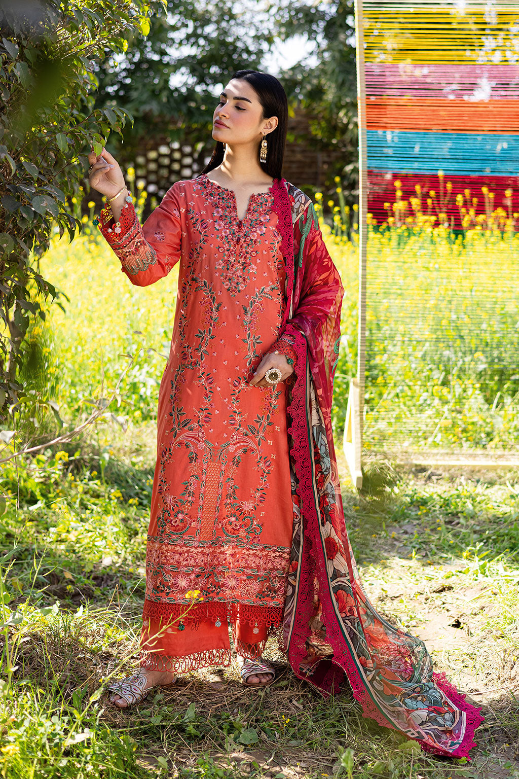Ramsha | Riwayat Lawn Collection | Y-1205 by Ramsha - Designer Dress - Type: Ladies Clothes - Available at Libayah - 100% Original