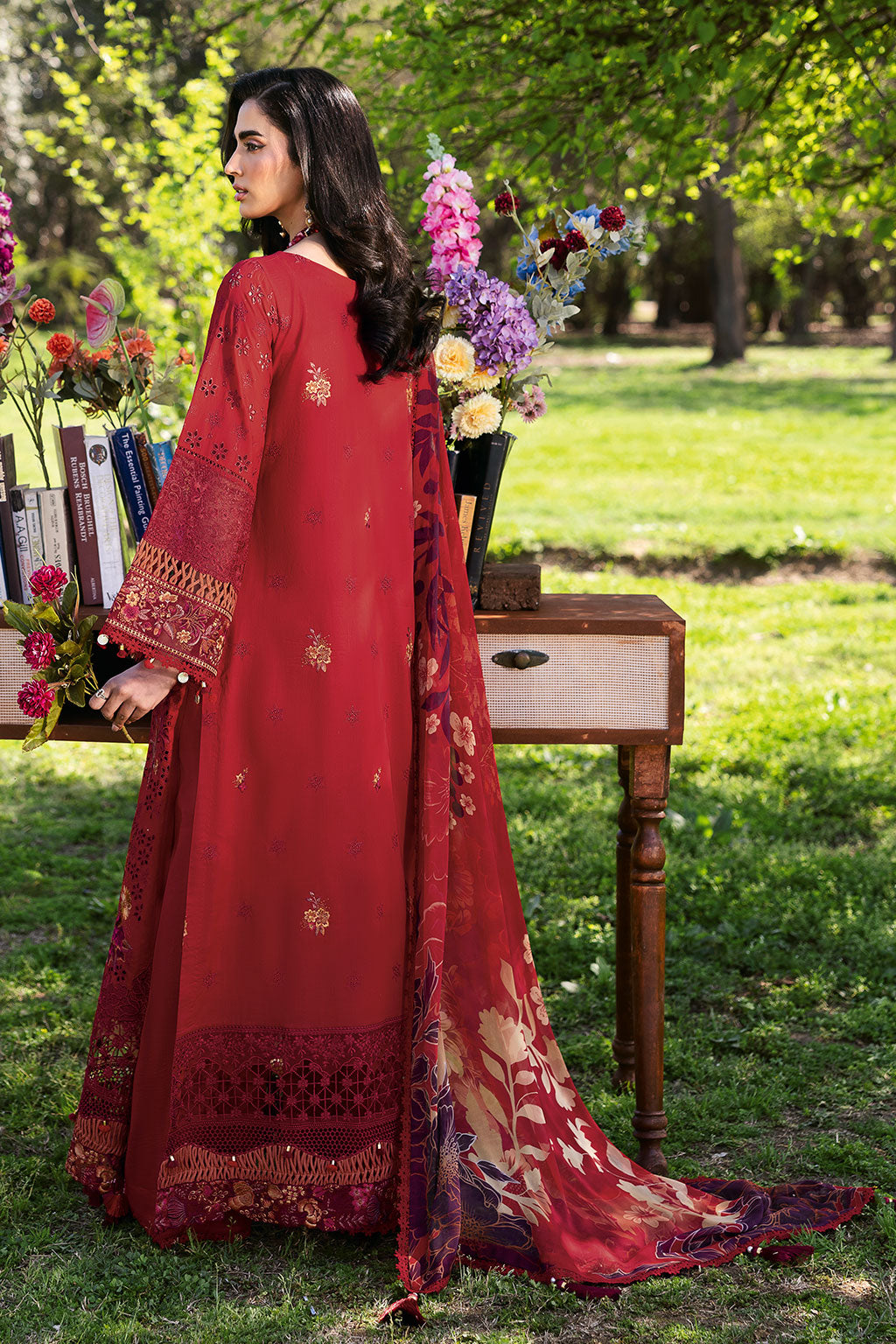 Ramsha | Riwayat Lawn Collection | Y-1309 by Ramsha - Designer Dress - Type: Ladies Clothes - Available at Libayah - 100% Original