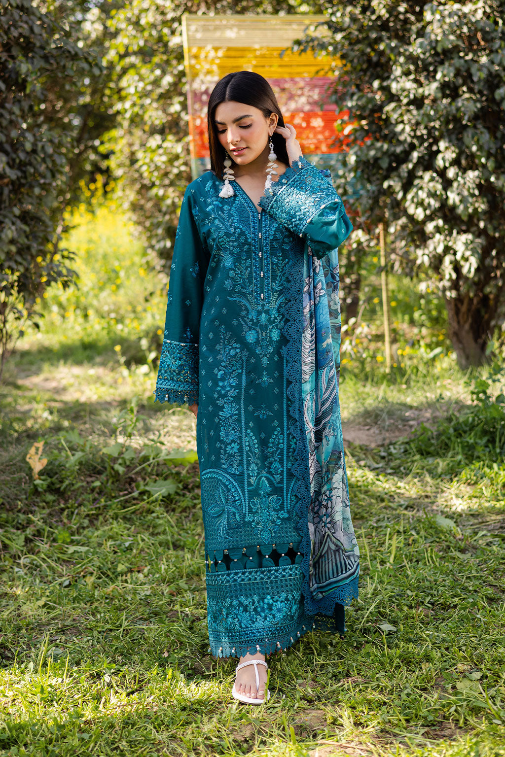 Ramsha | Riwayat Lawn Collection | Y-1206 by Ramsha - Designer Dress - Type: Ladies Clothes - Available at Libayah - 100% Original