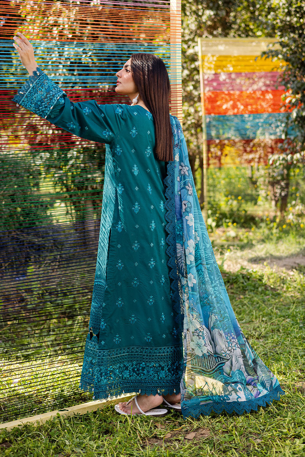 Ramsha | Riwayat Lawn Collection | Y-1206 by Ramsha - Designer Dress - Type: Ladies Clothes - Available at Libayah - 100% Original