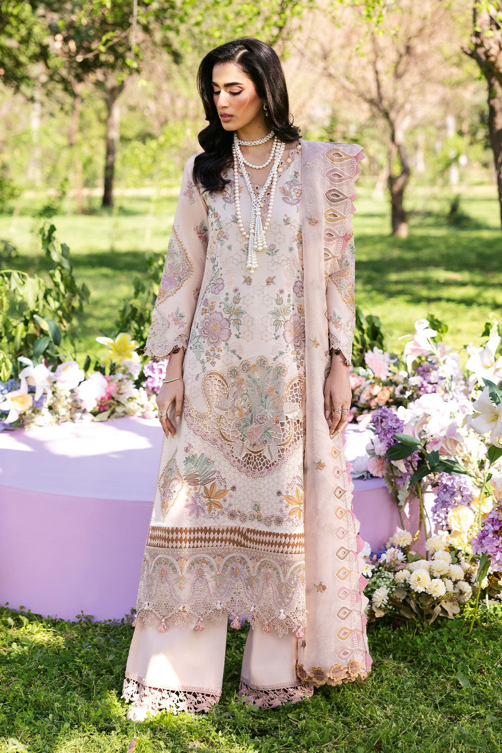Ramsha | Riwayat Lawn Collection | Y-1308 by Ramsha - Designer Dress - Type: Ladies Clothes - Available at Libayah - 100% Original