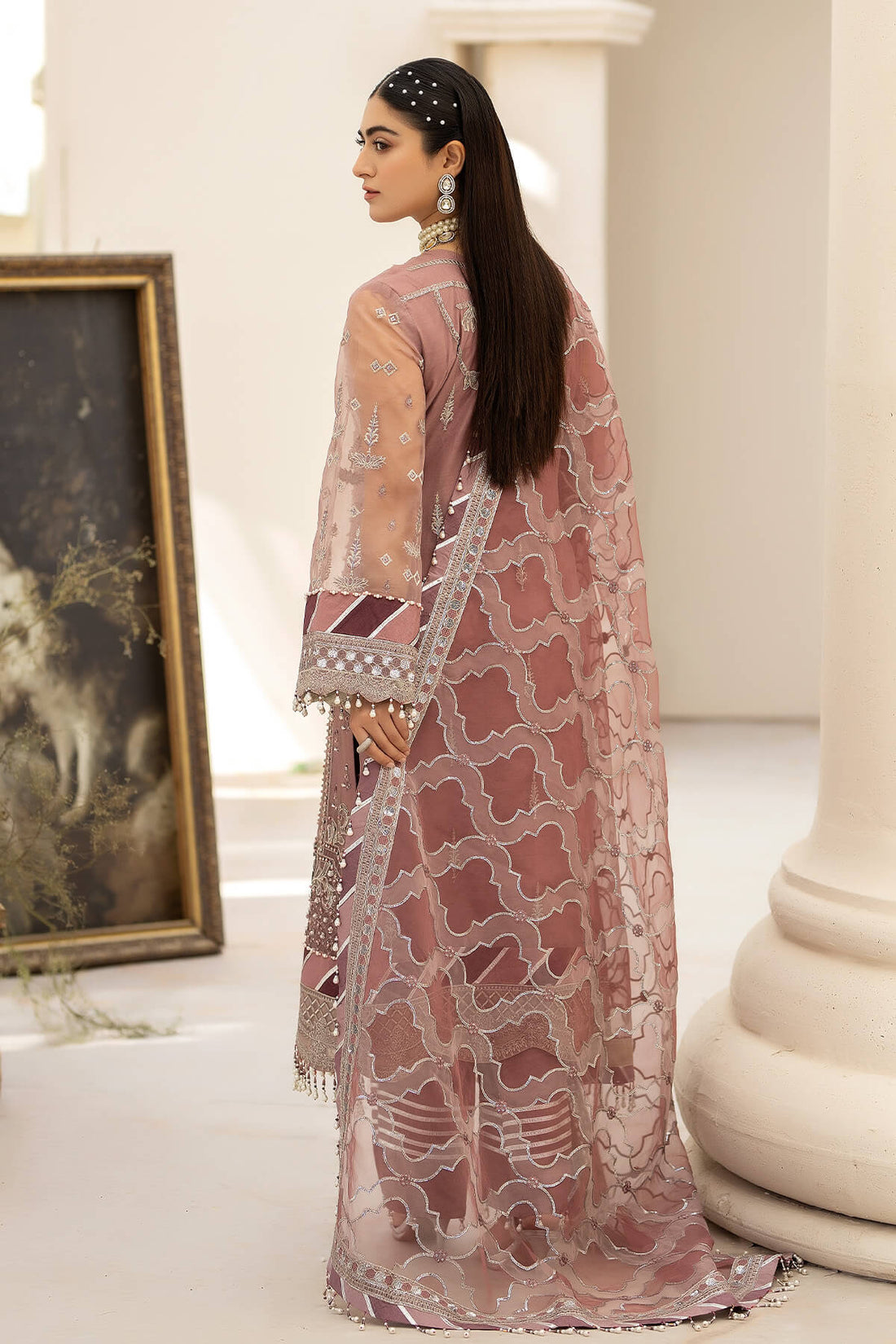 Raeesa Premium | Dehleez Formals | DL-1012 Persian Jewel by Raeesa Premium - Designer Dress - Type: Ladies Clothes - Available at Libayah - 100% Original