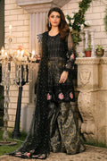 Raeesa Premium | Wajadan Wedding Formals | WD-3 Metal Black by Raeesa Premium - Designer Dress - Type: Ladies Clothes - Available at Libayah - 100% Original