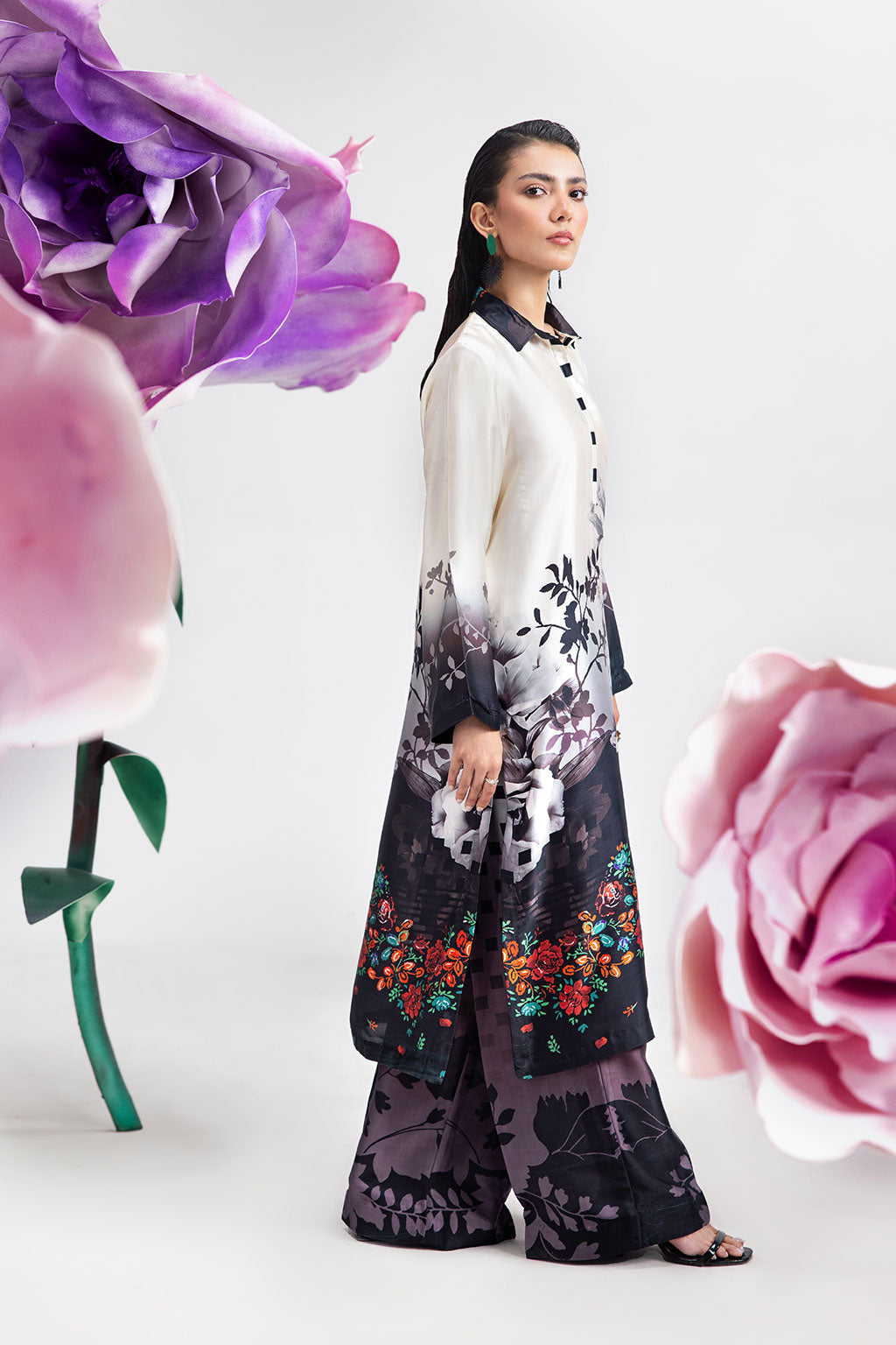 Afsanah | The Print Edit | WHISPER PERAL AP-109 by Afsanah - Designer Dress - Type: Ladies Clothes - Available at Libayah - 100% Original