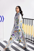 Afsanah | The Print Edit | SUMMER GLORY (extended shirt) AP-105 by Afsanah - Designer Dress - Type: Ladies Clothes - Available at Libayah - 100% Original