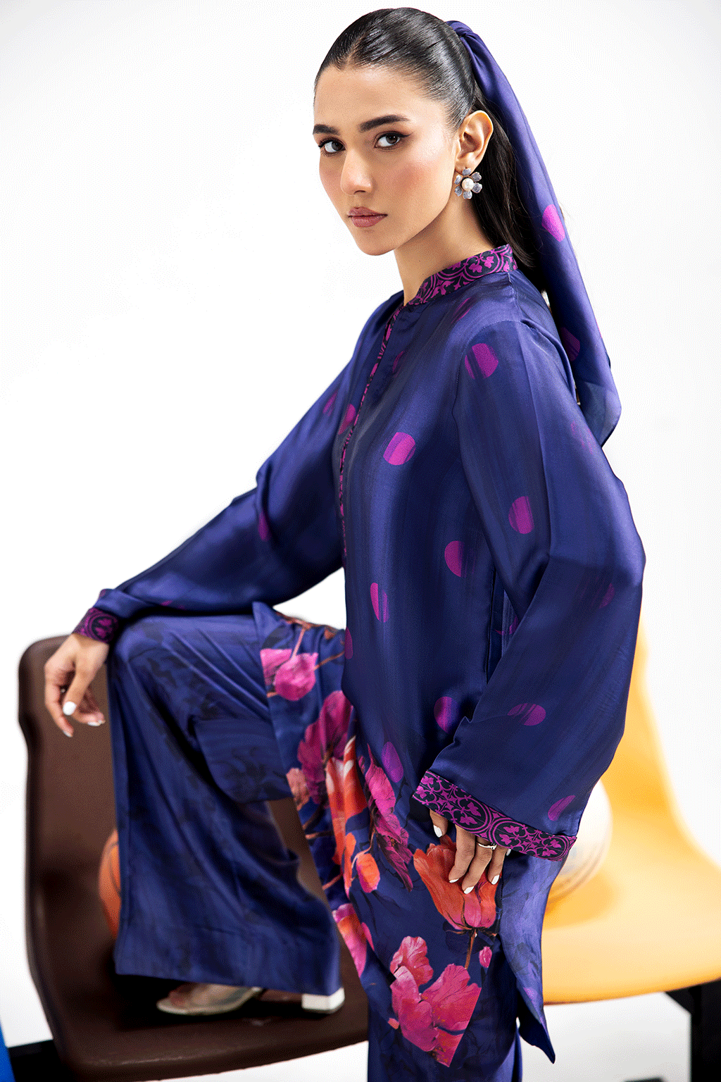 Afsanah | The Print Edit | CRYSTAL TALE AP-117 by Afsanah - Designer Dress - Type: Ladies Clothes - Available at Libayah - 100% Original
