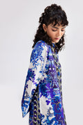 Afsanah | The Print Edit | ORCHE BLOOM (extended shirt) AP-112 by Afsanah - Designer Dress - Type: Ladies Clothes - Available at Libayah - 100% Original