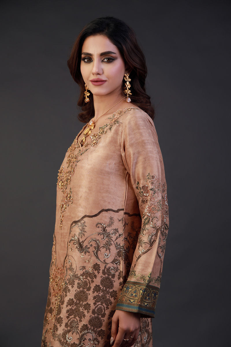 Shamaeel Ansari | Festive Edit | EE-12 by Shamaeel Ansari - Designer Dress  - Type : Ladies Clothes - Available at Libayah - 100% Original 
