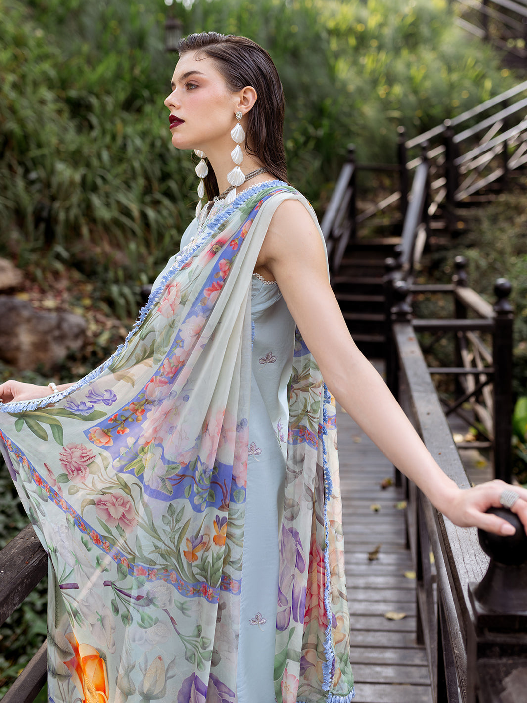 Roheenaz | Dahlia Embroidered Lawn 24 | Daisy by Roheenaz - Designer Dress - Type: Ladies Clothes - Available at Libayah - 100% Original
