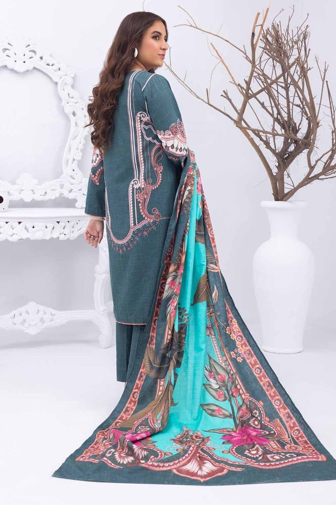 Gul Ahmed | Winter Collection 24 | Suit WNS-32237 B by Gul Ahmed - Designer Dress - Type: Ladies Clothes - Available at Libayah - 100% Original
