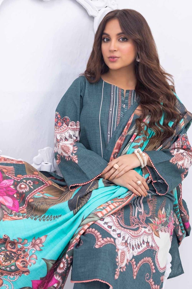 Gul Ahmed | Winter Collection 24 | Suit WNS-32237 B by Gul Ahmed - Designer Dress - Type: Ladies Clothes - Available at Libayah - 100% Original