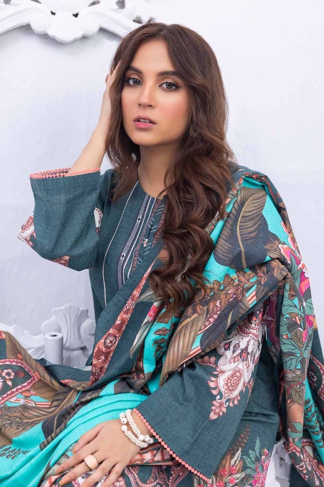 Gul Ahmed | Winter Collection 24 | Suit WNS-32237 B by Gul Ahmed - Designer Dress - Type: Ladies Clothes - Available at Libayah - 100% Original