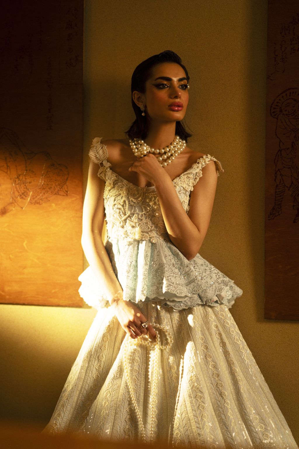 AJR Couture | Cutwork Edit 24 | RUBA by AJR Couture - Designer Dress - Type: Ladies Clothes - Available at Libayah - 100% Original