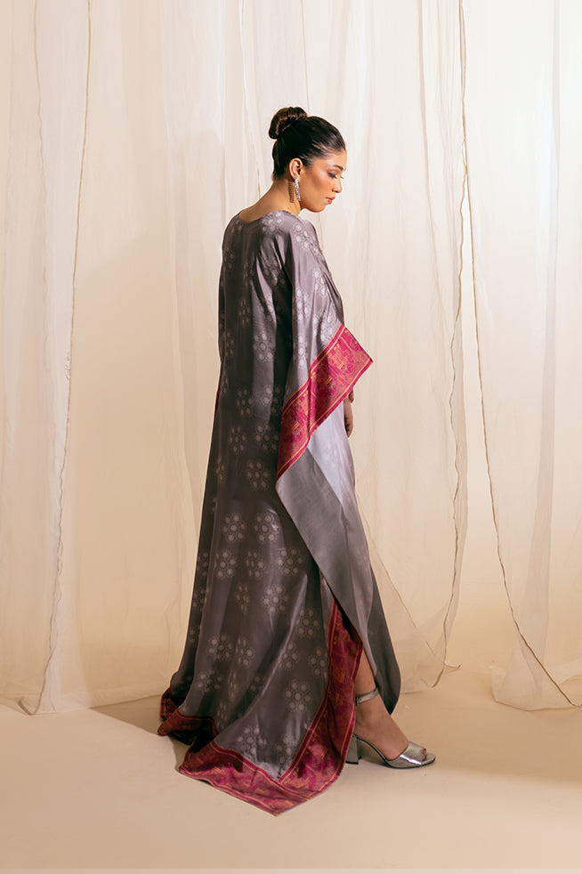 Fozia Khalid | Kaftaan | Moonlit Kaftaan by Fozia Khalid - Designer Dress - Type: Ladies Clothes - Available at Libayah - 100% Original