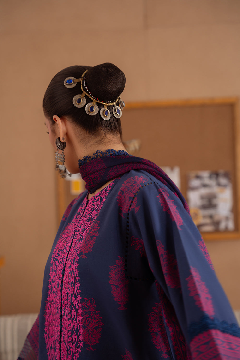 Saira Rizwan | Laanem Summer Lawn 25 | ELARA-B-SRL25-01 by Saira Rizwan - Designer Dress - Type: Ladies Clothes - Available at Libayah - 100% Original