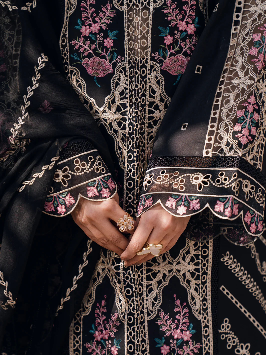 Bin Ilyas | Naqsh Luxury Lawn | Esra by Bin Ilyas - Designer Dress - Type: Ladies Clothes - Available at Libayah - 100% Original