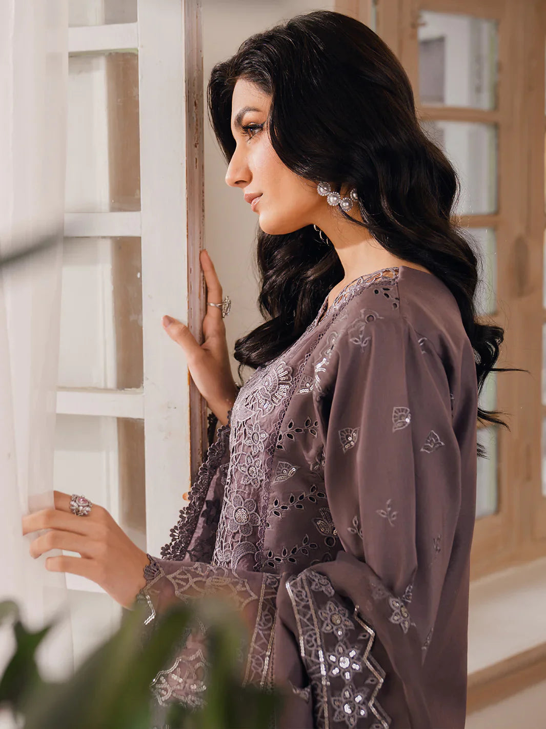 Bin Ilyas | Naqsh Luxury Lawn | Sevgi by Bin Ilyas - Designer Dress - Type: Ladies Clothes - Available at Libayah - 100% Original