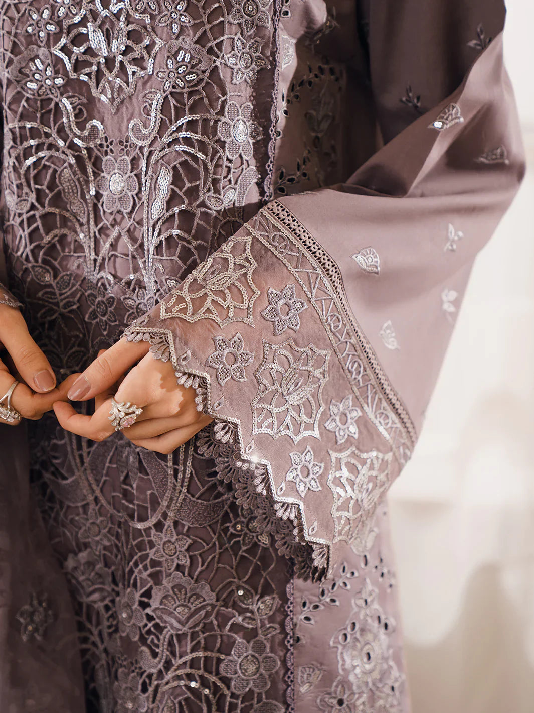 Bin Ilyas | Naqsh Luxury Lawn | Sevgi by Bin Ilyas - Designer Dress - Type: Ladies Clothes - Available at Libayah - 100% Original