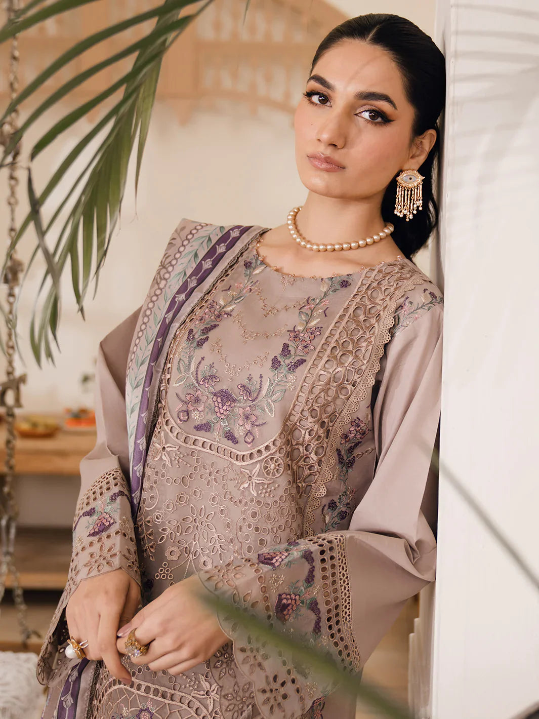 Bin Ilyas | Naqsh Luxury Lawn | Sorin by Bin Ilyas - Designer Dress - Type: Ladies Clothes - Available at Libayah - 100% Original