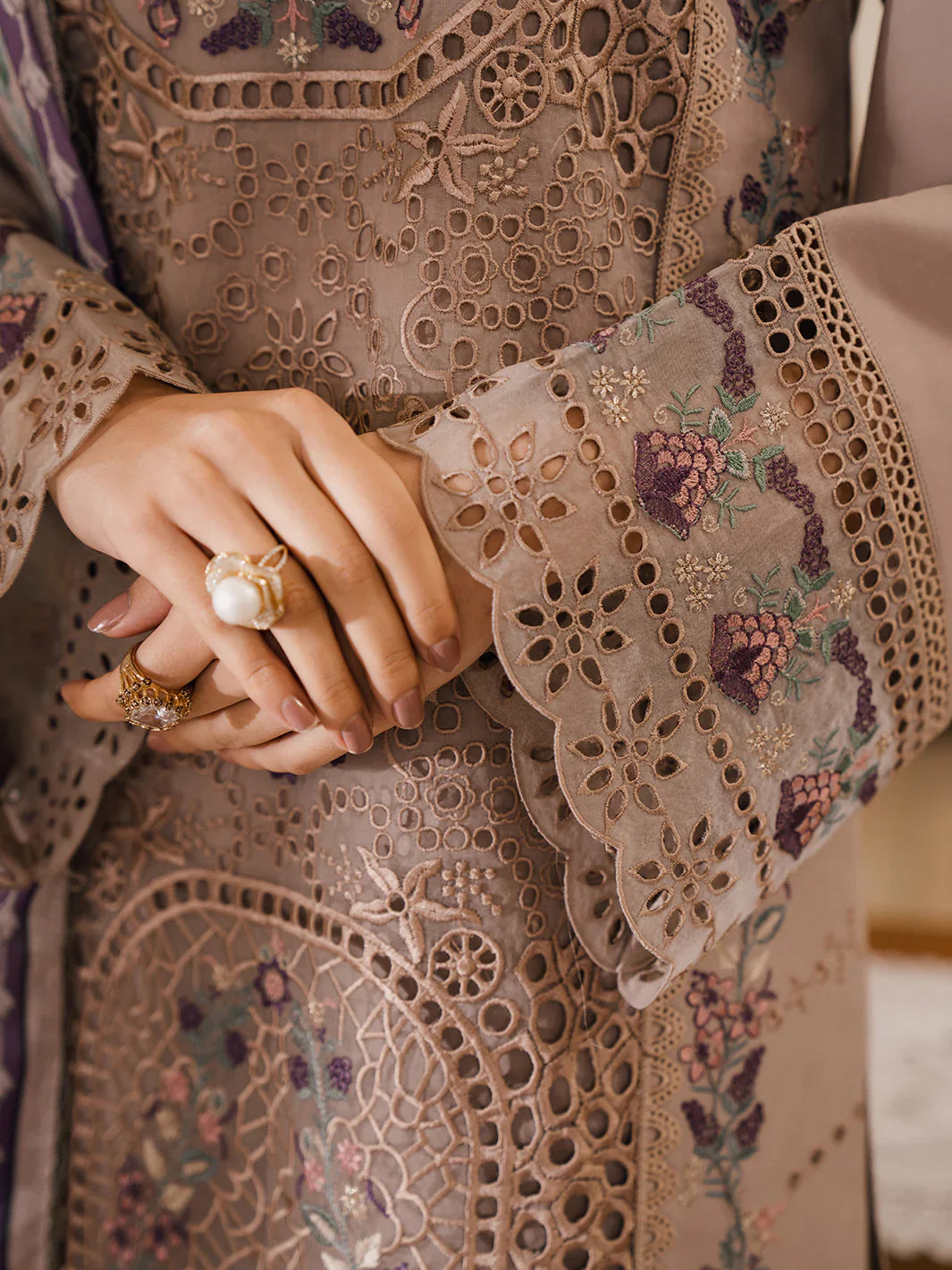 Bin Ilyas | Naqsh Luxury Lawn | Sorin by Bin Ilyas - Designer Dress - Type: Ladies Clothes - Available at Libayah - 100% Original