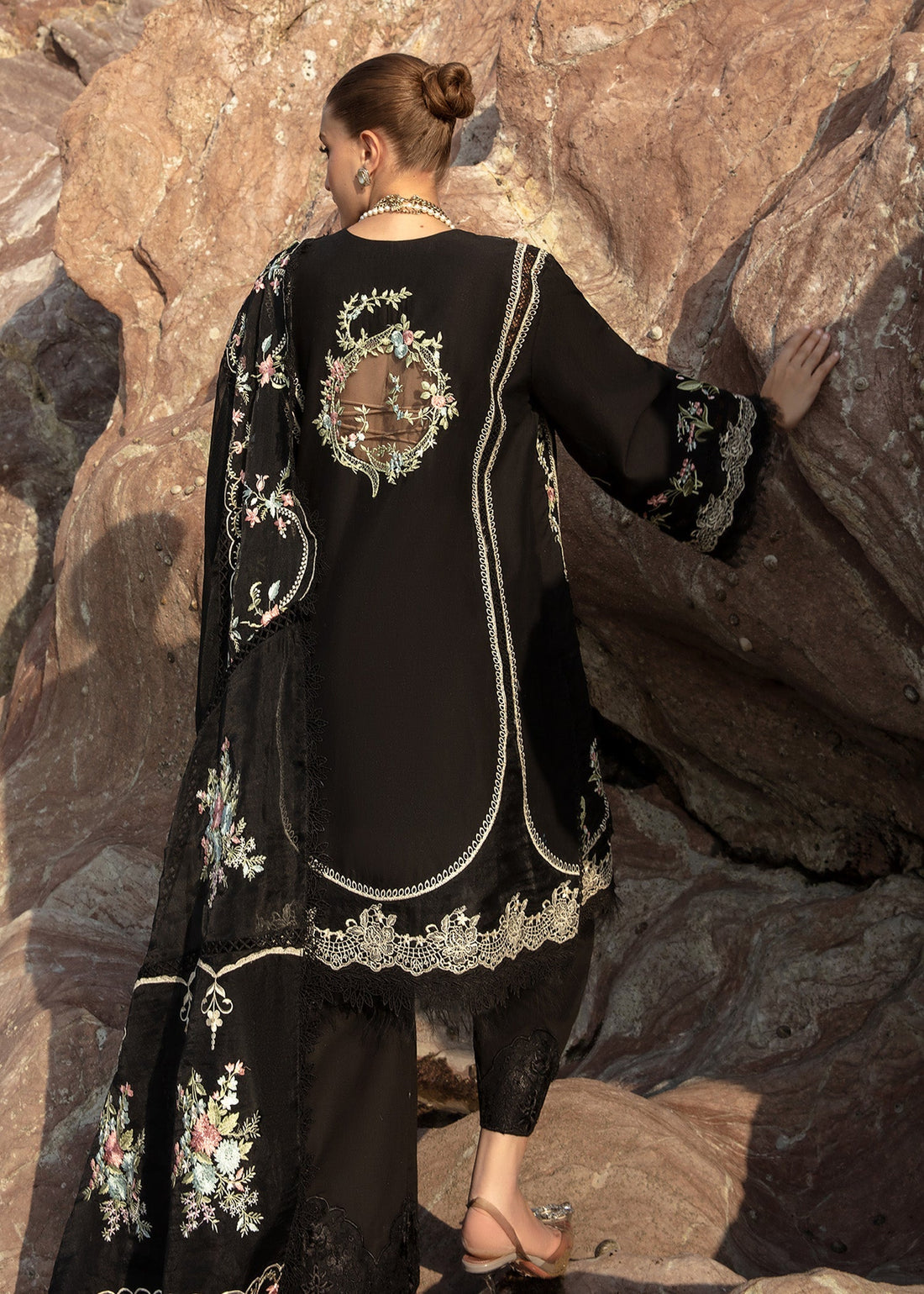 Crimson | Lawn 24 | Lolita - Onyx by Crimson - Designer Dress - Type: Ladies Clothes - Available at Libayah - 100% Original