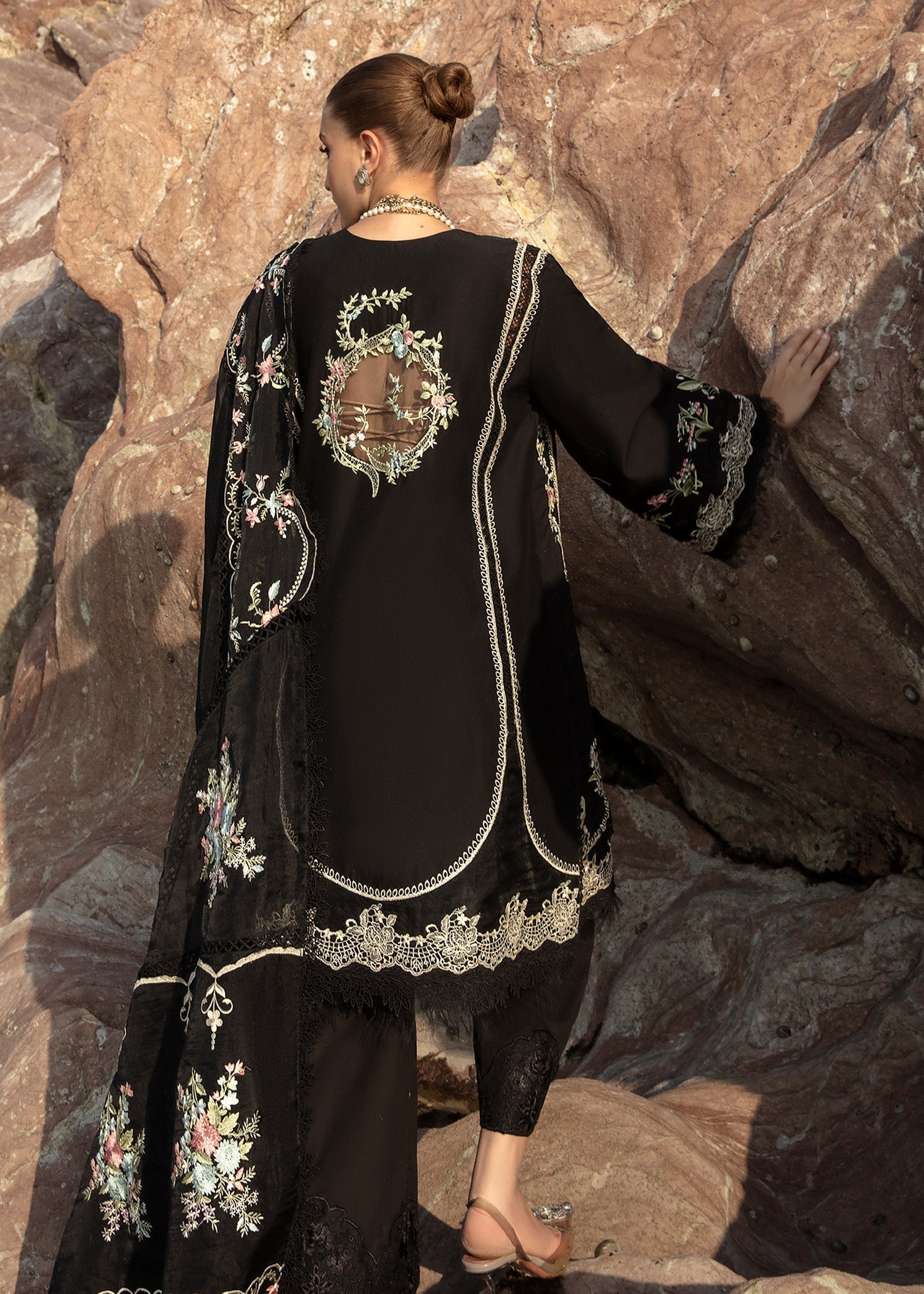 Crimson | Lawn 24 | Lolita - Onyx by Crimson - Designer Dress - Type: Ladies Clothes - Available at Libayah - 100% Original