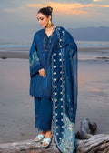 Crimson | Lawn 24 | Ulysses - Midnight by Crimson - Designer Dress - Type: Ladies Clothes - Available at Libayah - 100% Original