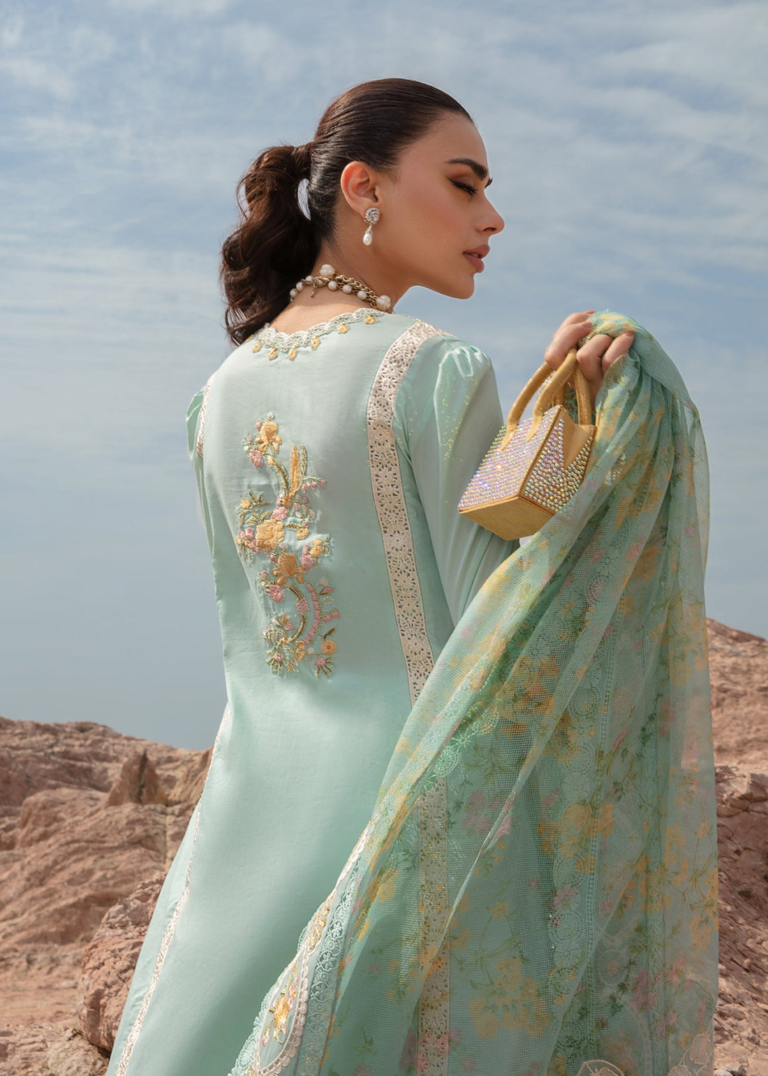 Crimson | Lawn 24 | Dove's Song - Opel by Crimson - Designer Dress - Type: Ladies Clothes - Available at Libayah - 100% Original