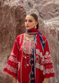 Crimson | Lawn 24 | Stars of Fire - Flame red by Crimson - Designer Dress - Type: Ladies Clothes - Available at Libayah - 100% Original