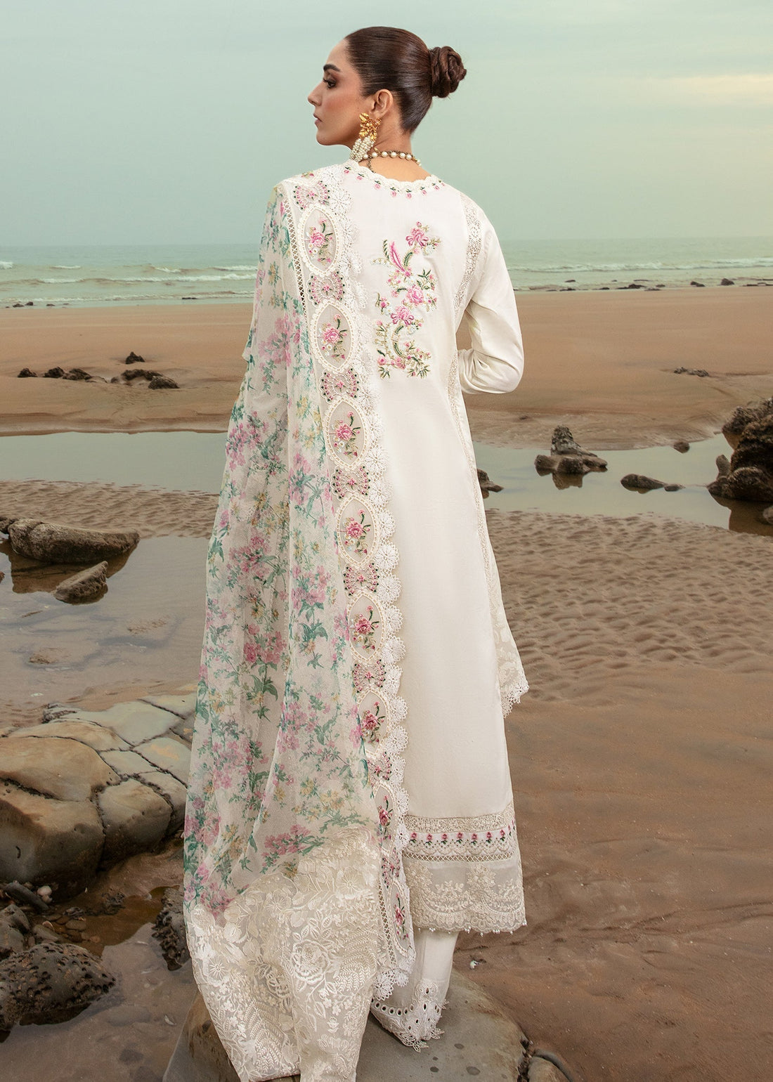 Crimson | Lawn 24 | Dove's Song - Cloud by Crimson - Designer Dress - Type: Ladies Clothes - Available at Libayah - 100% Original