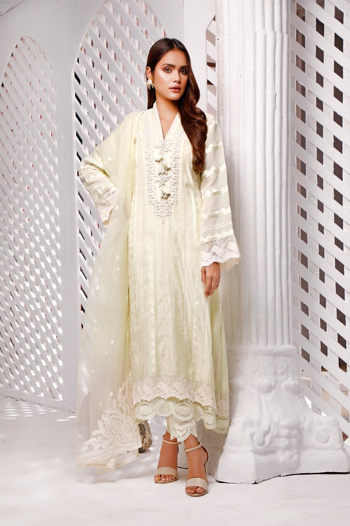 Sana Abbas | Luxury Pret | Orzala by Sana Abbas - Designer Dress - Type: Ladies Clothes - Available at Libayah - 100% Original