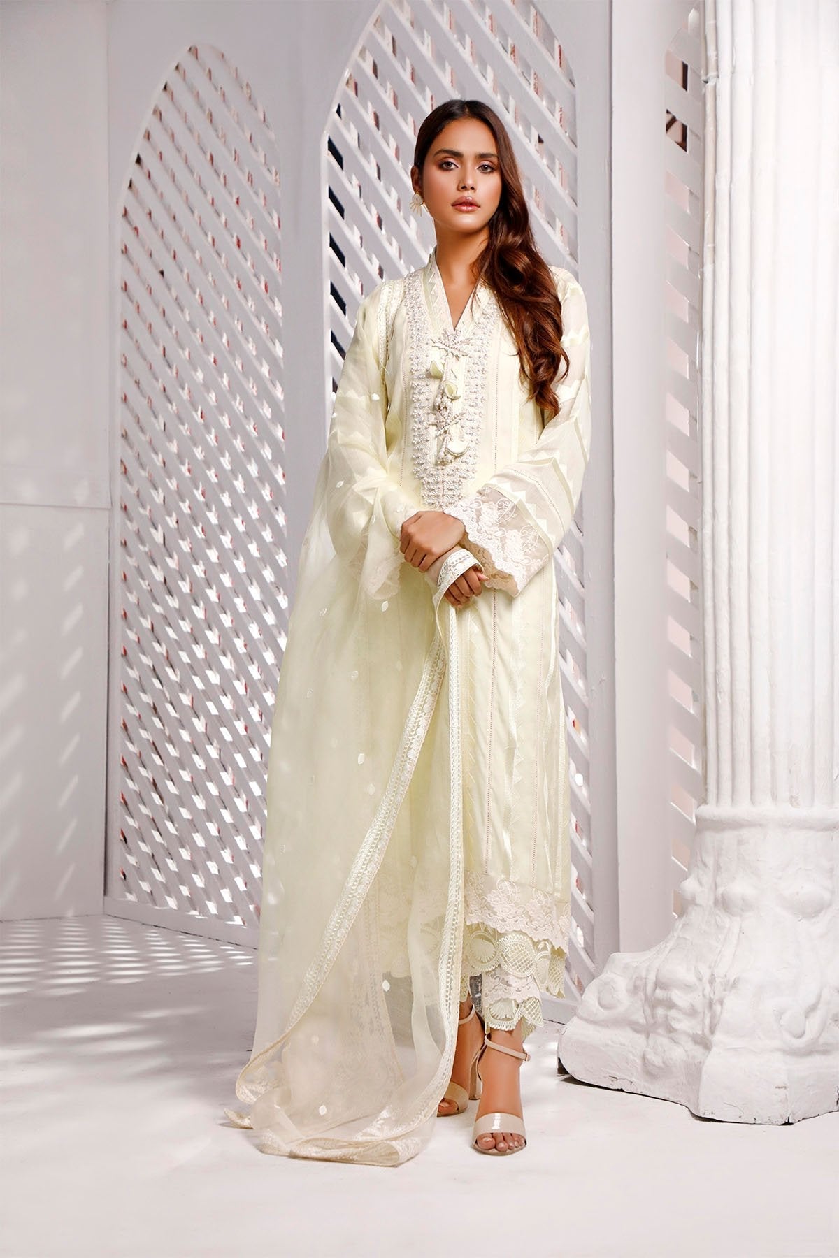 Sana Abbas | Luxury Pret | Orzala by Sana Abbas - Designer Dress - Type: Ladies Clothes - Available at Libayah - 100% Original